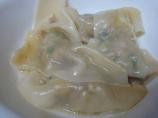Boiled Shrimp and Pork Dumplings