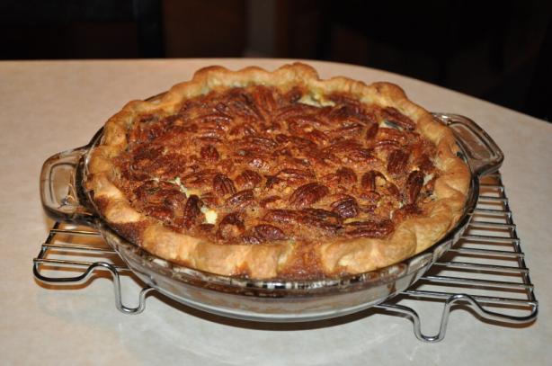 Black-Bottom Pecan Cheesecake Pie. Photo by grannybnnc