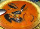 Mussels in Tarragon Tomato Broth