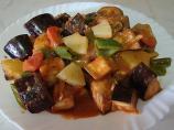 Aubergine and Pineapple Curry