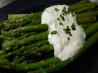 Asparagus With Saffron Mint Sauce