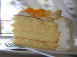 Passion Fruit Chiffon Cake With Passion Fruit Mousse and Whipped