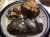 Grilled Crusted Steak With Lemon Butter
