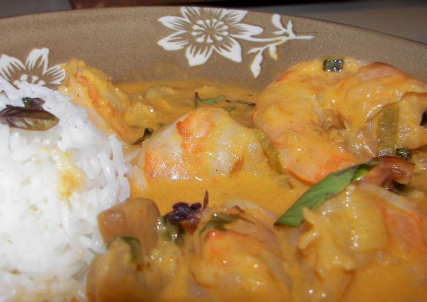 Thai Shrimp and Vegetable Curry. Photo by Baby Kato