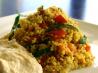 Curried Tuna, Carrot & Hommus Couscous