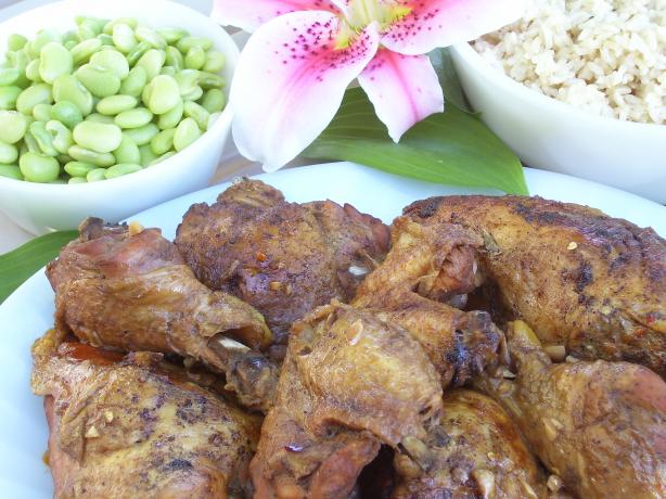 Mom's Filipino Chicken Adobo. Photo by DbKnadler