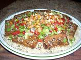 Quinoa Salad With Baked Marinated Tofu