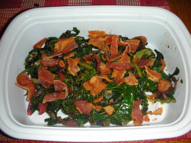 Seared Chard. Photo by JackieOhNo!