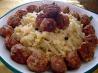 Polish Smoked Meatballs With Savory Kraut