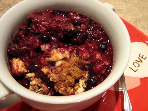 Slow Berry Cobbler. Photo by Annacia