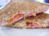 Grilled Ham and Gruyere Sandwiches. Recipe by Lainey6605