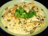 Thai Coconut Rice Noodles With Chicken. Recipe by Sue Lau