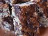 Choc, Walnut and Oat Slice. Recipe by katew