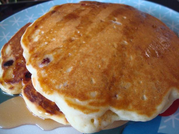 Cranberry Orange Pancakes. Photo by Starrynews