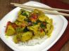 Thai Yellow Chicken Curry With Potatoes and Tomatoes. Recipe by Tasberry