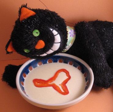 Cream of Hearts of Palm Soup. Photo by Engrossed