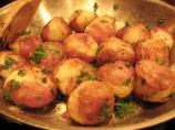 Saut&eacute;ed New Potatoes With Parsley