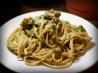 Linguine With Spicy Sausage and Scallion Sauce. Recipe by Borealis Beegirl