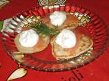 Smoked Salmon and Dill Blinis