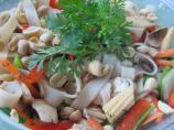 Asian Chicken, Noodle, and Vegetable Salad