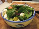 German Spinach Salad With Hot Bacon Dressing