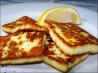 Halloumi Cheese With Lemon and Olive Oil