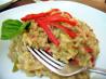 Risotto With Peppers and Gorgonzola
