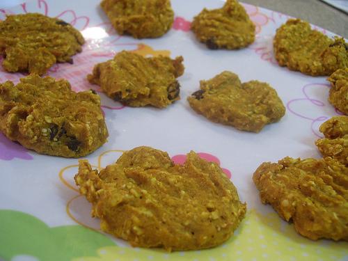 Heart Healthy Pumpkin and Raisin Cookies. Photo by 844302