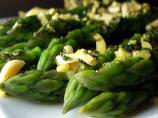Steamed Asparagus With Almond Butter