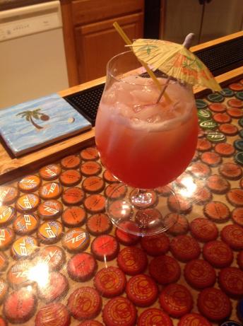 Pink Hibiscus Cocktail. Photo by Felixthedog