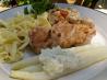 Pork Loin With Asparagus (Schweinelendchen Mit Spargel)