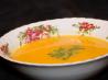 Pumpkin and Salami Soup (K&uuml;rbissuppe Mit Salami)