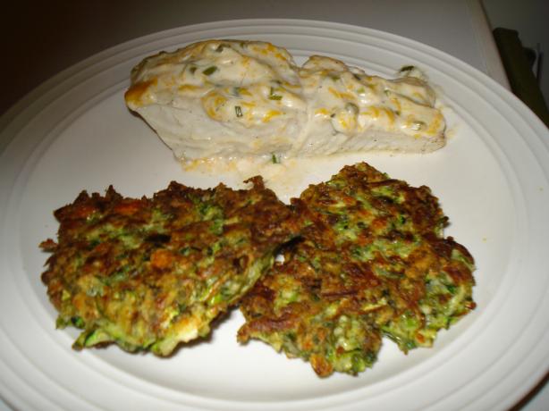 Zucchini Patties With Feta. Photo by Cadillacgirl