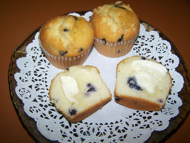 Anna's Blueberry Mini Muffins. Photo by Chef PotPie