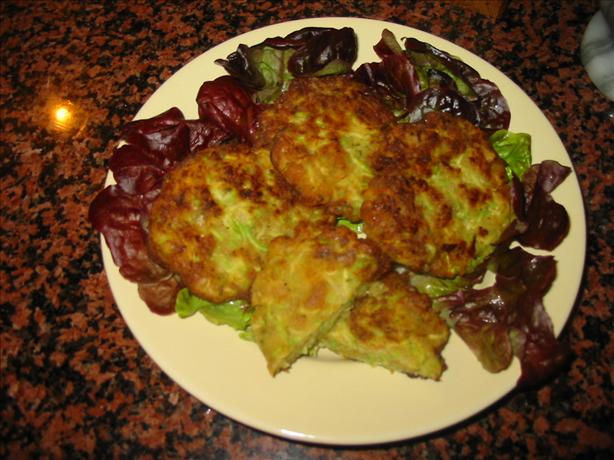 Zucchini "Crab" Cakes. Photo by canarygirl