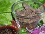 Thai Beef Lettuce Wraps