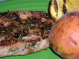 Grilled Pork Chops With Peaches (Ww)