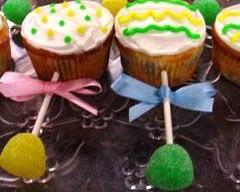 Baby Rattle Cupcakes. Photo by LilPinkieJ