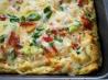 Frittata With Ham and Roasted Pepper