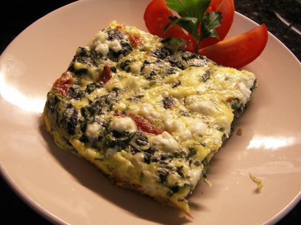 Spinach Frittata. Photo by JanuaryBride