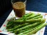 Asparagus With Toasted Sesame Aioli