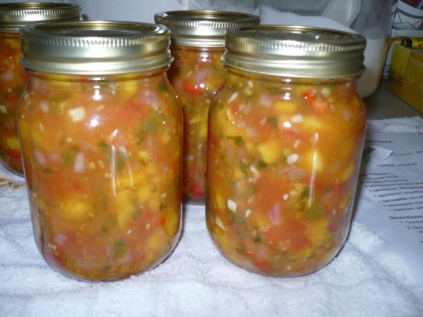 Peach Salsa. Photo by SpicyMeatball