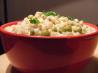 Creamy Pea & Chive Pearl Barley Risotto (Reduced Fat)
