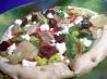 Greek-Style Pizza. Recipe by Lainey6605