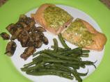 Baked Salmon With Dill Mustard Sauce