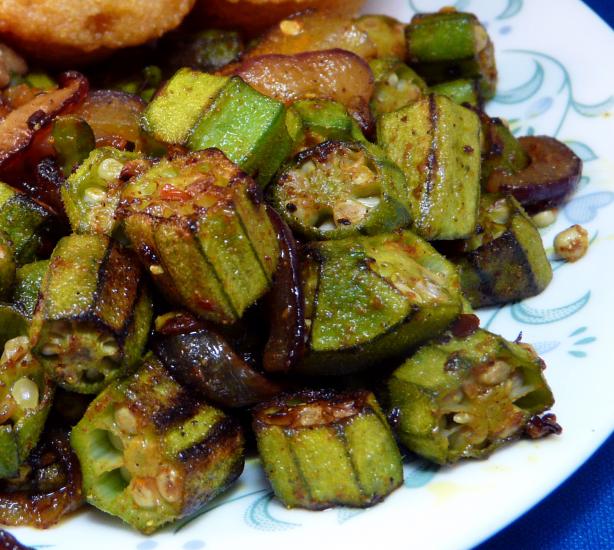 Curried Okra. Photo by PaulaG