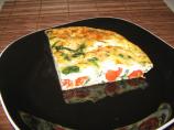 Blue Cheese Spinach Frittata