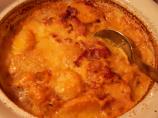 Cheesy Scalloped Potatoes and Bacon