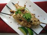 Skewered Chicken With Peanut Sauce. Photo by Southern Polar Bear