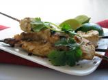 Skewered Chicken With Peanut Sauce. Photo by Southern Polar Bear